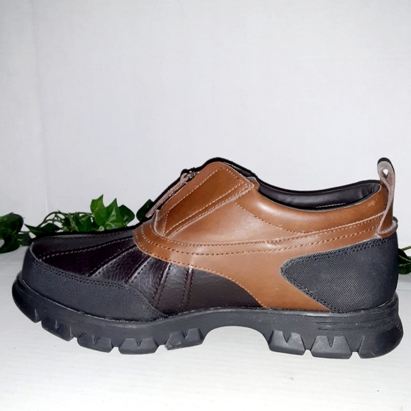 polo kewzip leather boot